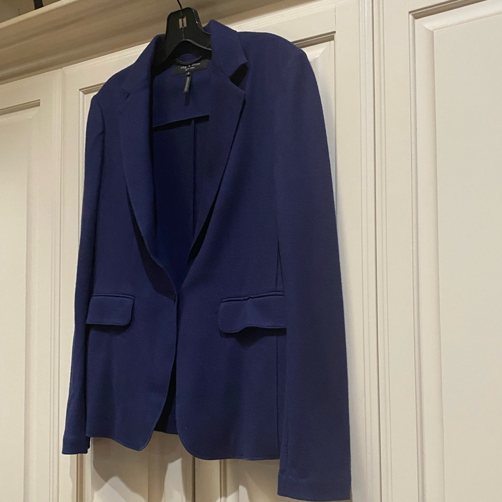 Rag & Bone Blue Wool Blazer